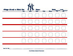 new york yankees behavior chart